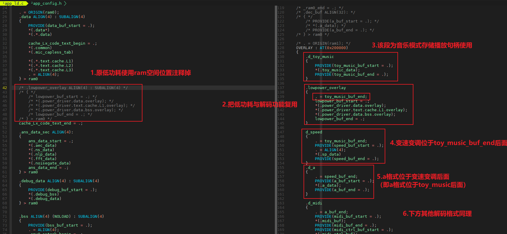 "低功耗复用解码功能"