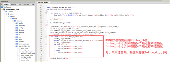 "获取频点幅度接口说明"